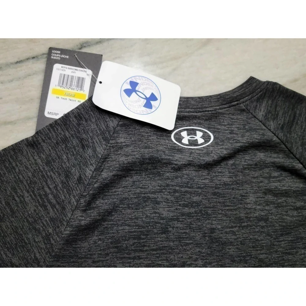 Under Armour Boys Tech Twist Short Sleeve Tee Medium NWT